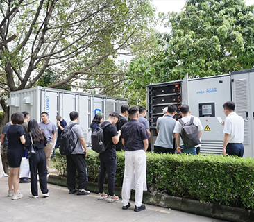 北极星工商储项目投资开发高级研修班莅临6731· mo顶级游戏娱乐能源参观考察