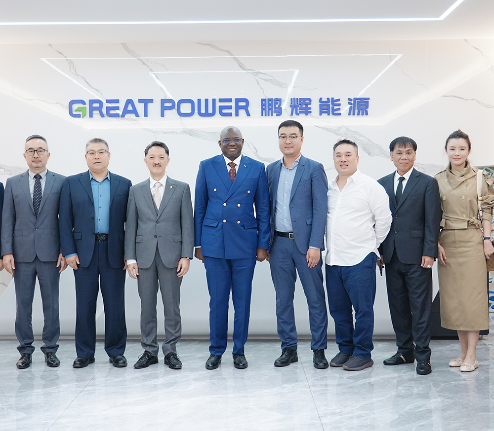 Embaixador da República da G?mbia visita a Great Power para discutir projetos de energia solar e armazenamento de energia na ?frica Ocidental