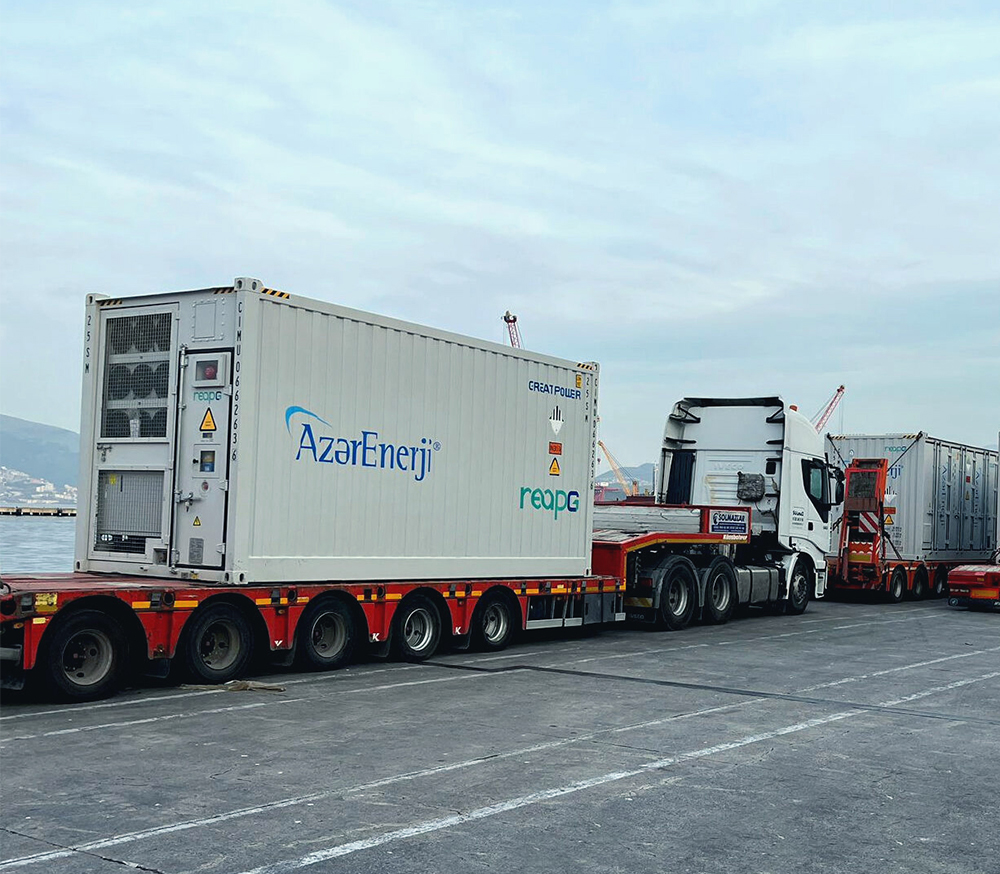 Great Power Participates in Azerbaijan’s National-Scale BESS 500MWh Project, Completing Initial Delivery